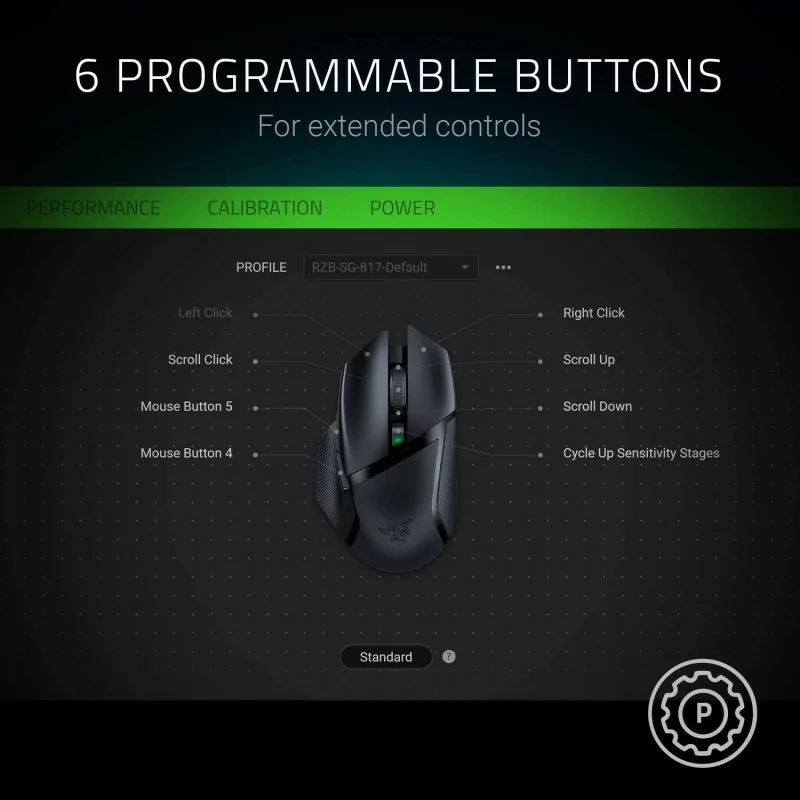 Razer Basilisk X Hyperspeed Wireless Gaming Mouse Razer Basilisk X Hyperspeed Wireless Gaming Mouse